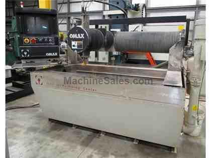 2004 OMAX MODEL 2652 CNC WATERJET CUTTING SYSTEM, 52" X 25" 2004 OMAX MODEL 2652 CNC WATERJET CUTTING SYSTEM, 52" X 25"