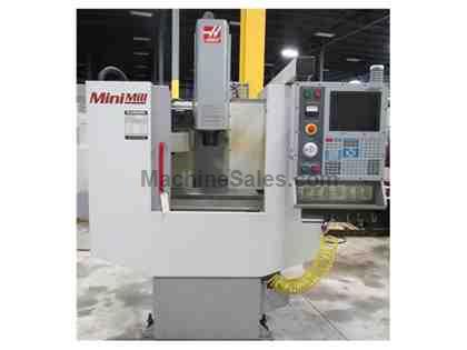 2001 HAAS MINI MILL VERTICAL MACHINING CENTER, 16" X 12" x 10&quo 2001 HAAS MINI MILL VERTICAL MACHINING CENTER, 16" X 12" x 10&quo