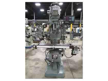 1983 BRIDGEPORT SERIES I MODEL 2J VARIABLE SPEED VERTICAL MILL, 9" X 4 1983 BRIDGEPORT SERIES I MODEL 2J VARIABLE SPEED VERTICAL MILL, 9" X 4