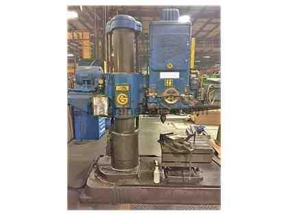 4" x 13" Giddings & Lewis Radial Arm Drill 4" x 13" Giddings & Lewis Radial Arm Drill