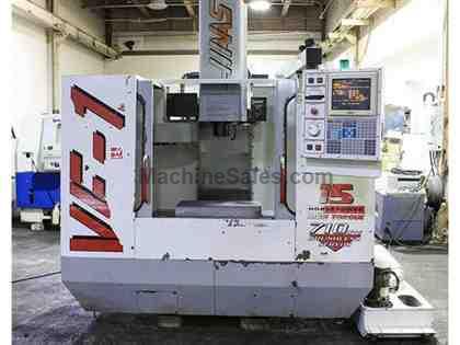 HAAS VF-1,20"X, 16"Y, 20"Z, 7,500 RPM, CAT 40, WIRED FOR 4TH HAAS VF-1,20"X, 16"Y, 20"Z, 7,500 RPM, CAT 40, WIRED FOR 4TH