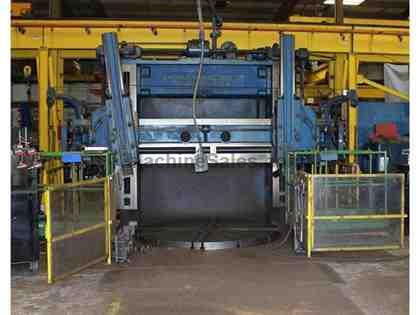 96&quot; KING MODEL 100 DUAL RAM VERTICAL BORING &amp; TURNING MACHINE