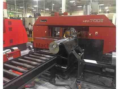 32" x 28" Amada HFA 700-II Horizontal Bandsaw 32" x 28" Amada HFA 700-II Horizontal Bandsaw