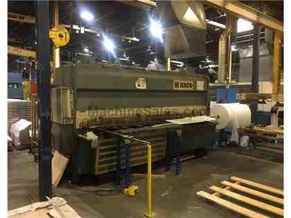 1/2" x 10' Haco HSLX-3013 Hydraulic Squaring Shear 1/2" x 10' Haco HSLX-3013 Hydraulic Squaring Shear