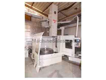 1994 O-M OMEGA 60 CNC VERTICAL TURNING & BORING CENTER Under Power! In 1994 O-M OMEGA 60 CNC VERTICAL TURNING & BORING CENTER Under Power! In