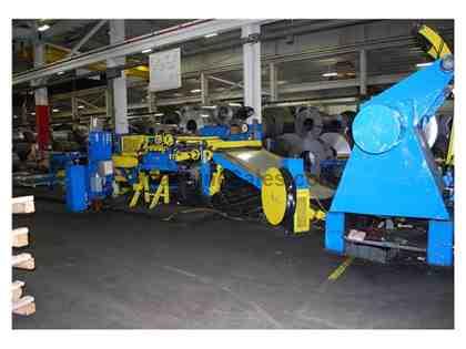 72" x 12g x 40,000Lb Welty-Way Multi-Blanking Line 72" x 12g x 40,000Lb Welty-Way Multi-Blanking Line