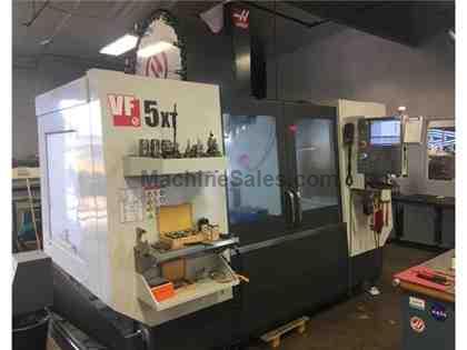 HAAS VF-5XT, 60" X, 26" Y, 25" Z, CNC VERTICAL MACHINING CEN HAAS VF-5XT, 60" X, 26" Y, 25" Z, CNC VERTICAL MACHINING CEN