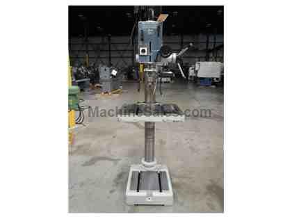 MSC 20” GEARED TILTING HEAD FLOOR MILL/DRILL PRESS, 20” MSC 20” GEARED TILTING HEAD FLOOR MILL/DRILL PRESS, 20”