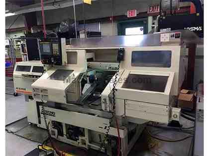 3049, Techno Wasino, G0-7, CNC Turning Chucker w/robot, 2005 3049, Techno Wasino, G0-7, CNC Turning Chucker w/robot, 2005
