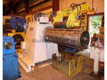 Strilich 40,000 Lb. x 60" Wide Coil Reel W/Coil Car Strilich 40,000 Lb. x 60" Wide Coil Reel W/Coil Car