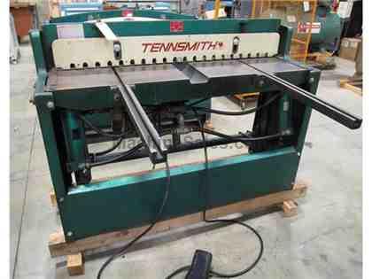 TENNSMITH MODEL 52A AIR POWERED SQUARING SHEAR, 52” X 16 GAUGE