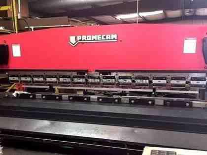 Promecam RG103 110 Ton x 10ft Press Brake w/ NEW HURCO Backgauge