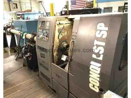 HARDINGE CONQUEST SP, 16C COLLET, 1990, PARTS CATCHER, FANUC, TAILSTOCK HARDINGE CONQUEST SP, 16C COLLET, 1990, PARTS CATCHER, FANUC, TAILSTOCK