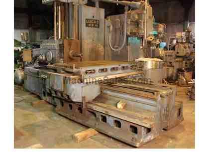 3" LUCAS 41B48 TABLE TYPE HORIZONTAL BORING MILL 3" LUCAS 41B48 TABLE TYPE HORIZONTAL BORING MILL