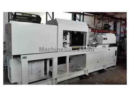 190 TON 10 OZ TOSHIBA INJECTION MOLDING MACHINE MODEL ISG190 MFG NEW 1997 190 TON 10 OZ TOSHIBA INJECTION MOLDING MACHINE MODEL ISG190 MFG NEW 1997
