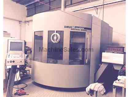 USED DMG DMU-100 UNIVERSAL CNC 5-AXIS MACHINING CENTER, NEW 2008- LOW HOURS USED DMG DMU-100 UNIVERSAL CNC 5-AXIS MACHINING CENTER, NEW 2008- LOW HOURS
