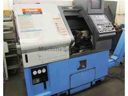 USED MAZAK QUICK TURN 10 CNC TURNING CENTER NEW 1996