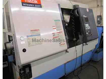 USED MAZAK INTEGREX 300Y CNC TURNING CENTER NEW 1999 USED MAZAK INTEGREX 300Y CNC TURNING CENTER NEW 1999