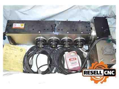 Haas T5C4, 4th Axis Rotary Table w Quad 5C Spindles Haas T5C4, 4th Axis Rotary Table w Quad 5C Spindles