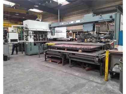 40 Ton Whitney 3700-ATC CNC Punch/Plasma Combo Machine 40 Ton Whitney 3700-ATC CNC Punch/Plasma Combo Machine