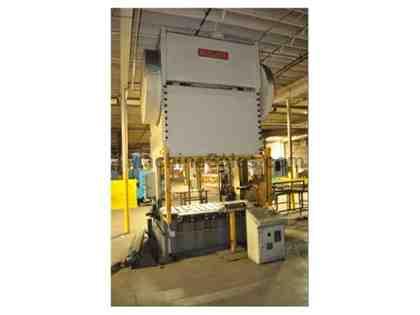 225 TON NIAGARA DOUBLE CRANK GAP FRAME PRESS 225 TON NIAGARA DOUBLE CRANK GAP FRAME PRESS