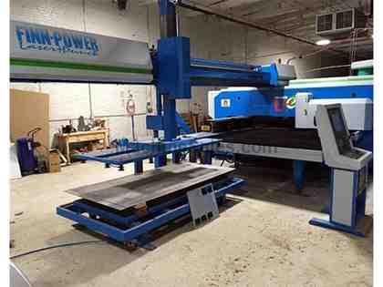 3056, Finn Power, LPE5 SWTUH, Laser Combo Punch CNC, 2004 3056, Finn Power, LPE5 SWTUH, Laser Combo Punch CNC, 2004