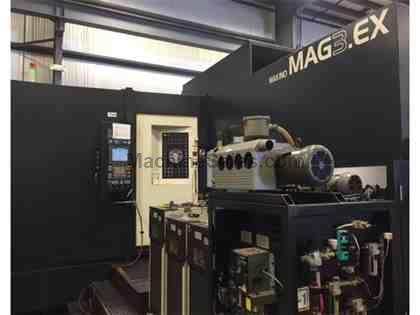 Makino MAG 3EX 5 Axis HMC, 137” x 78.7” pallet size, 33,000 RPM spindle spd
