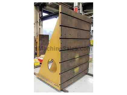 98&quot; x 77&quot; x 59&quot; Fabricated Steel T-Slotted Angle Plate