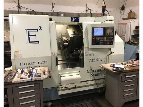 EUROTECH BIGLIA 5 AXIS TURNING CENTER MODEL: BIGLIA 735 SLY NEW: 2005 EUROTECH BIGLIA 5 AXIS TURNING CENTER MODEL: BIGLIA 735 SLY NEW: 2005