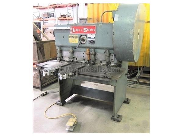 12Ga. x 40" Lodge & Shipley Mechanical Power Shear 12Ga. x 40" Lodge & Shipley Mechanical Power Shear