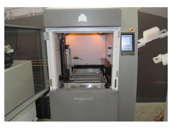 ProJet 7000 HD (2016) Stereo Lithography Build Envelope Capacity inches (mm ProJet 7000 HD (2016) Stereo Lithography Build Envelope Capacity inches (mm