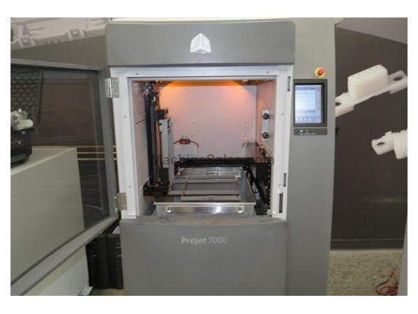 ProJet 7000 HD (2016) Stereo Lithography Build Envelope Capacity inches (mm