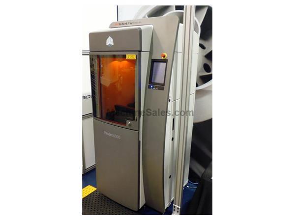 ProJet 6000 HD (2016) Stereo Lithography Build: inches (mm) 10x10x10 (250x ProJet 6000 HD (2016) Stereo Lithography Build: inches (mm) 10x10x10 (250x