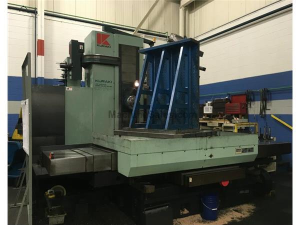 4.33" Kuraki KBT-11 WA Horizontal CNC Boring Mill 4.33" Kuraki KBT-11 WA Horizontal CNC Boring Mill