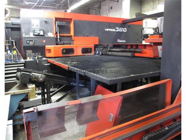 2000 Amada Vipros 3610 LS Punch Press & Shear Combo (Punching Cell) 2000 Amada Vipros 3610 LS Punch Press & Shear Combo (Punching Cell)