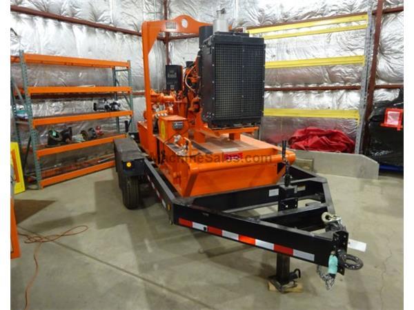Godwin Dri-Prime Pump on Trailer, Pump: Model HL5MS Godwin Dri-Prime Pump on Trailer, Pump: Model HL5MS