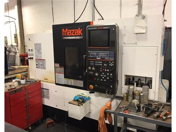 MAZAK QT-NEXUS-250-MSY-II,26.5"SWING,3"BAR,SUB-SPINDLE,Y-AXIS,MAT MAZAK QT-NEXUS-250-MSY-II,26.5"SWING,3"BAR,SUB-SPINDLE,Y-AXIS,MAT