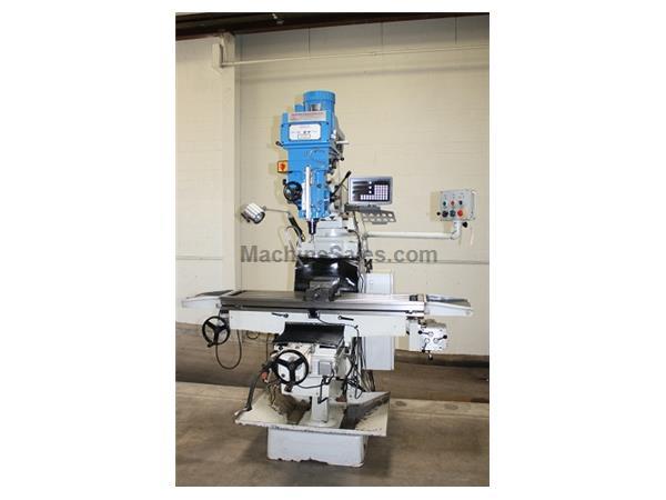Series I,Bridgeport,9&quot;x49&quot;Tbl,2HP,Pwr Quill,Pwr Feed Tbl,6&quot;Kurt,Immaculate,2010
