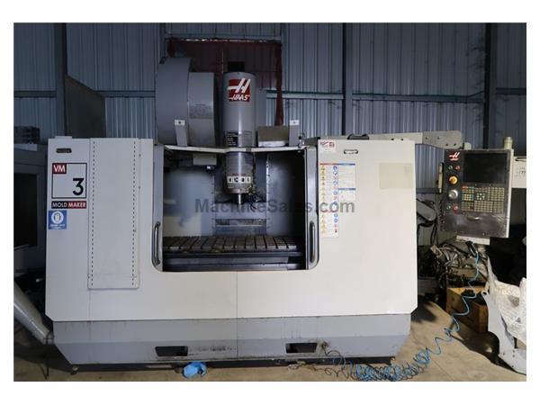 HAAS VM3 "MOLD MAKER" PRECISION CNC VERTICAL MACHINING CENTER 200 HAAS VM3 "MOLD MAKER" PRECISION CNC VERTICAL MACHINING CENTER 200