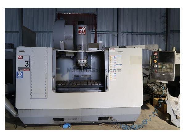 HAAS VM3 &quot;MOLD MAKER&quot; PRECISION CNC VERTICAL MACHINING CENTER 200