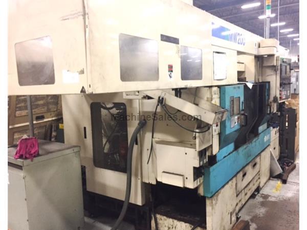 2002 MURATA MW-200-GS TWIN SPINDLE CNC GANTRY LOADER TURNING CENTER 2002 MURATA MW-200-GS TWIN SPINDLE CNC GANTRY LOADER TURNING CENTER