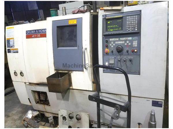 1995 Okuma & Howa ACT-35 With Fanuc 18T CNC Control & All Options 1995 Okuma & Howa ACT-35 With Fanuc 18T CNC Control & All Options