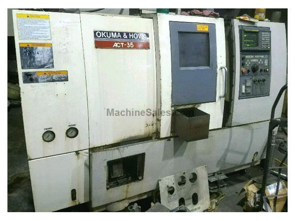 1995 Okuma & Howa ACT-35 With Fanuc 18T CNC Control Tailstock 1995 Okuma & Howa ACT-35 With Fanuc 18T CNC Control Tailstock