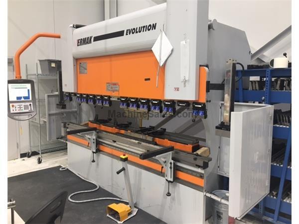 2012 Ermak Evo CNC Press Brake, 10' x 110 Ton, Hydraulic 2012 Ermak Evo CNC Press Brake, 10' x 110 Ton, Hydraulic