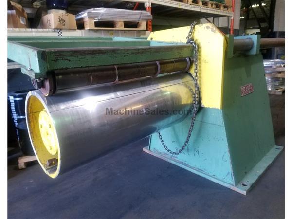 52" x 30,000Lb Braner Recoiler 52" x 30,000Lb Braner Recoiler