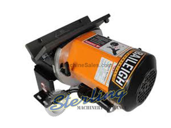 No. CM-10P Baileigh , 3/8&quot; capacity, indexed blade, mounted cooling fan, bench mount, 1 HP, new, #SMCM10P