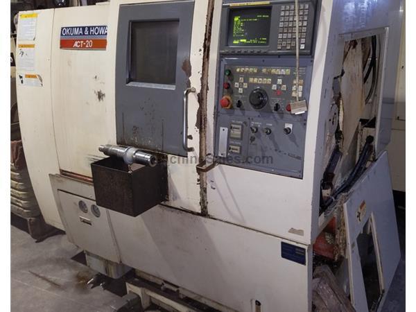 1997 Okuma & Howa ACT-20 With Fanuc 18T CNC Control All Options 1997 Okuma & Howa ACT-20 With Fanuc 18T CNC Control All Options