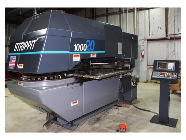 STRIPPIT LVD 1000 XP 20 Turret 2 Auto Index Stations STRIPPIT LVD 1000 XP 20 Turret 2 Auto Index Stations