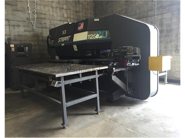 STRIPPIT 1250H20 CNC TURRET PRESS PC COntrol STRIPPIT 1250H20 CNC TURRET PRESS PC COntrol