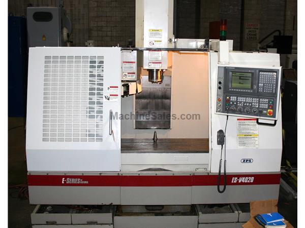 OKUMA CNC VERTICAL MACHINING CENTER, Model ES-V4020, S/N 1215, New 2002 OKUMA CNC VERTICAL MACHINING CENTER, Model ES-V4020, S/N 1215, New 2002